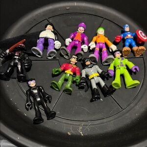 Superhero Action Figure Set - Multicolor
